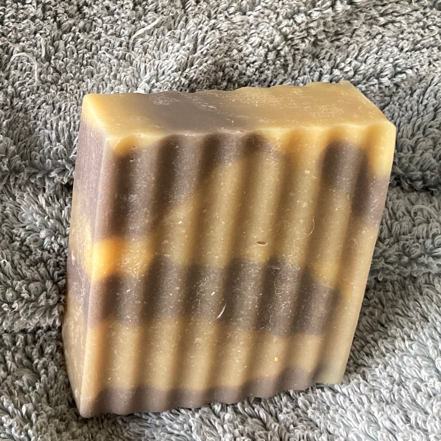 Lavender Purple Goat Milk Soap Brick 6
