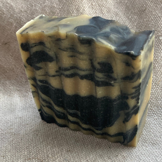 Clay & Charcoal Goat Milk Soap with Tea Tree